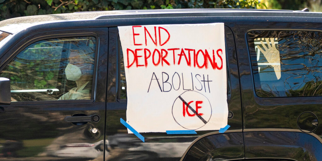 ICE, policia, migrantes, inmigracion, Biden, Politica 